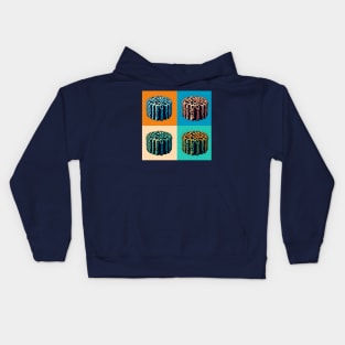 Pop Giant Barrel Sponge Art - Cool Underwater Kids Hoodie